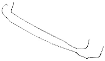 Трубки топливные ВАЗ-21082 прямая+обратная (Полиимпекс)