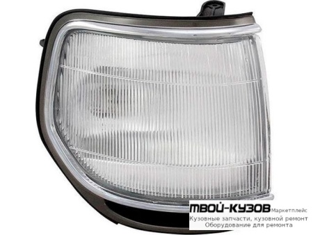 УКАЗ.ПОВОРОТА УГЛОВОЙ ПРАВАЯ СТОРОНА С (DEPO) СЕРЫЙЕБРИСТ для Toyota LANDCRUISER 80 (01.1990 - 01.1998)