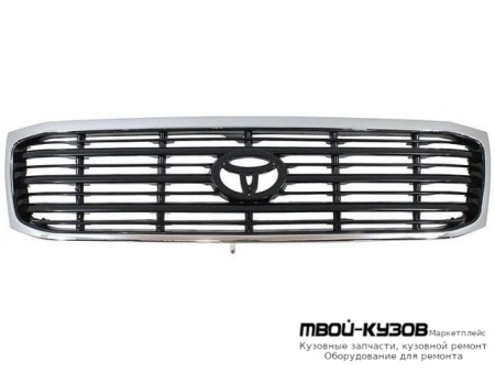 РЕШЕТКА РАДИАТОРА ХРОМ-ЧЁРНЫЙ (ТАЙВАНЬ) для Toyota LANDCRUISER 100 (1998-)
