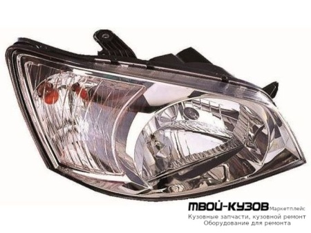 ФАРА ПРАВАЯ СТОРОНА ПОД КОРРЕКТОР (DEPO) для Hyundai GETZ (2003-2005)