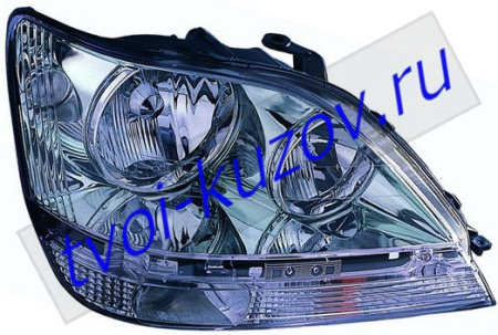 RX300 ФАРА правая (USA) внутри хромирован