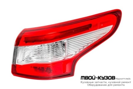 ФОНАРЬ ЗАДНИЙ ВНЕШНИЙ ПРАВАЯ СТОРОНА С ДИОД (DEPO) для Nissan QASHQAI (2014-)