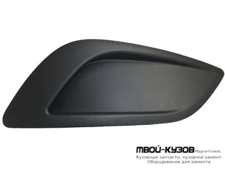 РЕШЕТКА БАМПЕРА ПЕРЕДНИЙ ПРАВАЯ СТОРОНА БЕЗ ОТВЕРСТИЙ ПОД ПРОТИВОТУМАННЫЕ ФАРЫ (ТАЙВАНЬ) для Ford FOCUS (2008-2010)