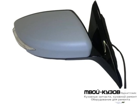 ЗЕРКАЛО ПРАВАЯ СТОРОНА ЭЛЕКТР С ПОДОГРЕВОМ , УКАЗАТЕЛЬ ПОВОРОТА (КИТАЙ) для Nissan TEANA (2013-)