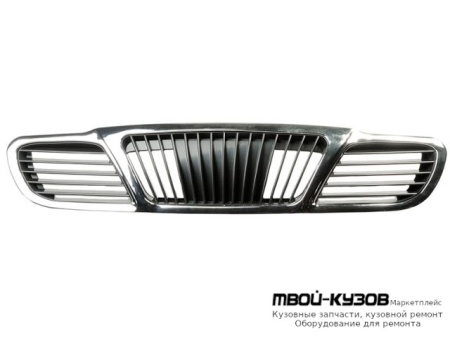 РЕШЕТКА РАДИАТОРА ХРОМ (ТАЙВАНЬ) для Daewoo LANOS (1998-) CHEVROLET LANOS (2002-)