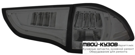 ФОНАРЬ ЗАДНИЙ ВНЕШНИЙ+ВНУТР ЛЕВАЯ + ПРАВАЯ (КОМПЛЕКТ) ТЮНИНГ С ДИОД ТОНИР (EAGLE EYES) ВНУТРИ ХРОМ для Mitsubishi PAJERO SPORT (2009-)