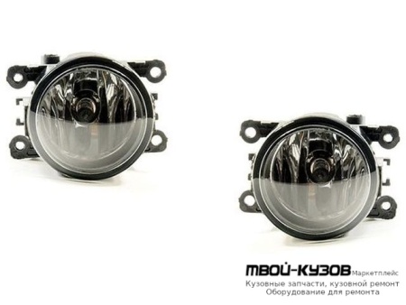 ФАРА ПРОТИВОТУМАННАЯ ЛЕВАЯ + ПРАВАЯ (КОМПЛЕКТ) для Renault LOGAN (2005-2014), Renault MEGANE (2003-2007), Citroen C4 (11.2004-) PICASSO (2006-), Citroen C5 (03.2001 - 09.2004) (10.2004-), Ford EXPLORER (2011-), Daewoo NEXIA (2008-)
