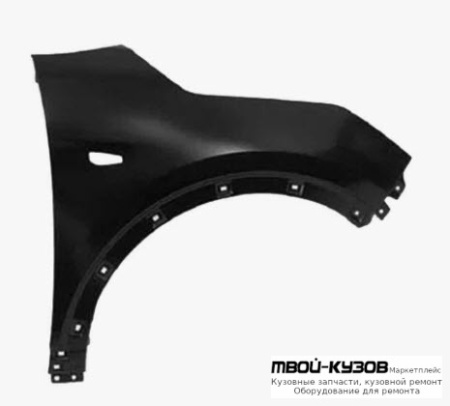 КРЫЛО ПЕРЕДНИЙ ПРАВАЯ СТОРОНА С ОТВ ПОД ПОВТОРИТЕЛЬ (КИТАЙ) для Hyundai CRETA (2016-)