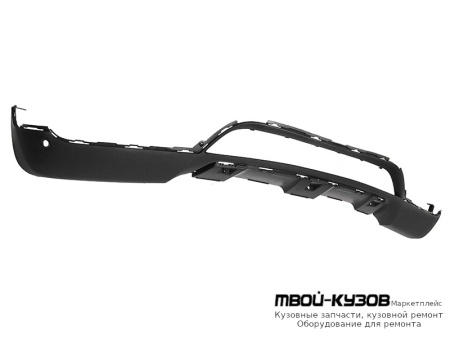 СПОЙЛЕР БАМПЕРА ПЕРЕДНИЙ С ОТВ ПОД ДАТЧИКИ (ТАЙВАНЬ) для BMW E71 X6 (2008-)