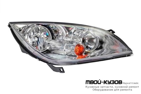 ФАРА ПРАВАЯ СТОРОНА С КОРРЕКТОР (DEPO) для Mitsubishi COLT (08.2004-)