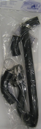 Патрубки радиатора ВАЗ-21213 (4шт.) (LUZAR) с хомут. (EPDM)