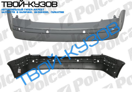 PASSAT B5  00-05 БАМПЕР ЗАДНИЙ  SDN