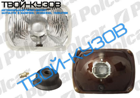 УНИВЕРСАЛЬНАЯ ФАРА 142Х200 H4 С ГАБАРИТОМ L=R