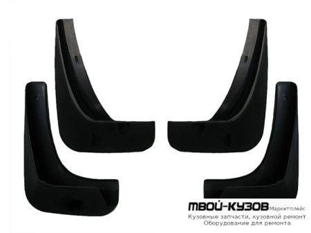 БРЫЗГОВИК ПЕРЕДНИЙ КРЫЛА ЛЕВАЯ + ПРАВАЯ (КОМПЛЕКТ) (КИТАЙ) для Chevrolet AVEO T250 (2006-)