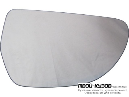 СТЕКЛО ЗЕРКАЛА ПРАВАЯ СТОРОНА С ПОДОГРЕВОМ (КИТАЙ) для Skoda OCTAVIA (2008-2012), Audi A3 (2008-2011), Audi A4 (2007-2011), Audi A5 (2007-)