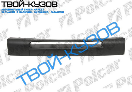 XSARA PICASSO 04-МОЛДИНГ ПЕРЕДНЕГО БАМПЕРА ЦЕНТРАЛЬНЫЙ ЧЕРНЫЙ