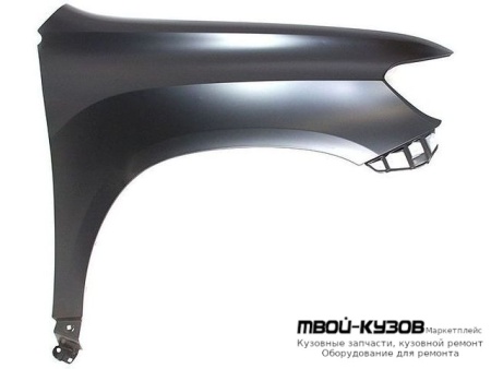 КРЫЛО ПЕРЕДНИЙ ПРАВАЯ СТОРОНА С ОТВ П/АНТЕННУ (ТАЙВАНЬ) для Toyota HIGHLANDER (2007-2009)