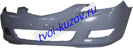 3 БАМПЕР передний (СЕДАН) 1.6 без отверстия под омыватели фар загрунтов. (под покраску)