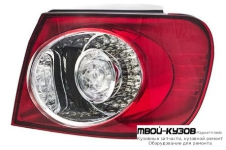ФОНАРЬ ЗАДНИЙ ВНЕШНИЙ ПРАВАЯ СТОРОНА С ДИОД (DEPO) для Volkswagen GOLF PLUS (2004-)