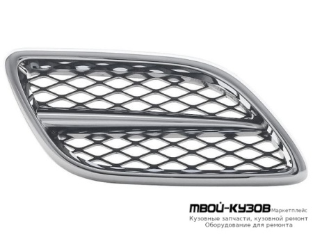 РЕШЕТКА РАДИАТОРА ЛЕВАЯ СТОРОНА ХРОМ-ЧЁРНЫЙ (ТАЙВАНЬ) для Nissan PRIMERA P11 (06.1999 - 03.2002)