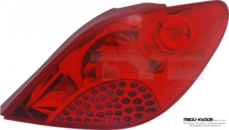 ФОНАРЬ ЗАДНИЙ ЛЕВЫЙ для 207 06-