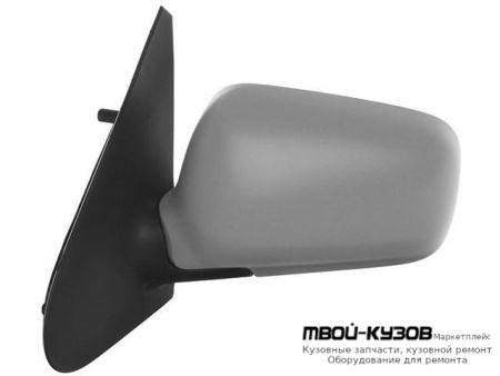 ЗЕРКАЛО ЛЕВАЯ СТОРОНА МЕХАН С ТРОСИК (ASPHERICAL) (ТАЙВАНЬ) для Volkswagen POLO ХЭТЧБЭК (11.1995 - 08.1999)