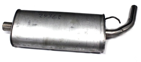 Глушитель осн.ВАЗ-2123 н/о (GM) алюм. (AS) ORIGINAL