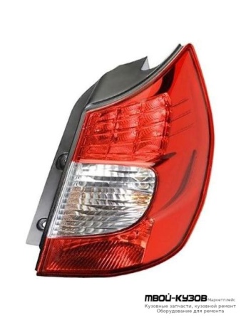 ФОНАРЬ ЗАДНИЙ ВНЕШНИЙ ПРАВАЯ СТОРОНА (DEPO) для Renault SCENIC (06.2003 - 2012)