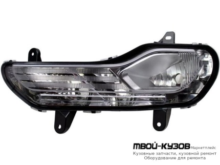 ФАРА ПРОТИВОТУМАННАЯ ПРАВАЯ СТОРОНА С УКАЗАТЕЛЬ ПОВОРОТА (DEPO) для Ford KUGA (2013-)