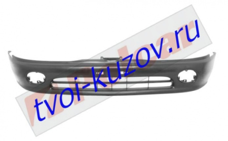 GALANT 0393-1296 БАМПЕР ПЕРЕДНИЙ ЧЁРНЫЙ