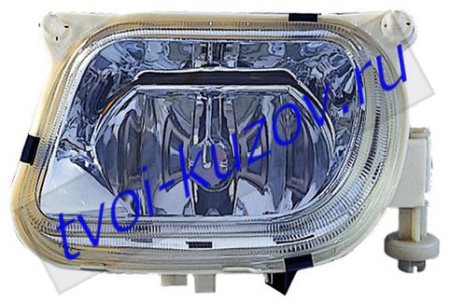 W210 ФАРА ПРОТИВОТУМ лев. и прав. (КОМПЛЕКТ) ТЮНИНГОВАН. прозрачн. хрустальн.