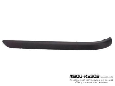 МОЛДИНГ БАМПЕРА ЗАДНИЙ ЛЕВАЯ СТОРОНА (СЕДАН) ЧЁРНЫЙ (ТАЙВАНЬ) для BMW E46 СЕДАН / УНИВЕРСАЛ (05.1998 - 08.2001) (09.2001 - 2003)