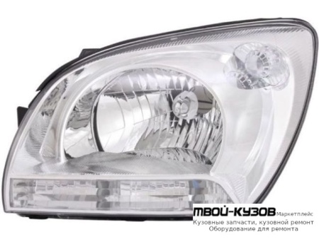 ФАРА ЛЕВАЯ СТОРОНА ПОД КОРРЕКТОР (DEPO) для KIA SPORTAGE (08.2004-)