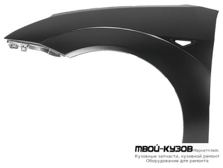 КРЫЛО ПЕРЕДНИЙ ЛЕВАЯ СТОРОНА С ОТВ ПОД ПОВТОРИТЕЛЬ (ТАЙВАНЬ) для Ford FOCUS (11.1998 - 10.2001) (11.2001-)