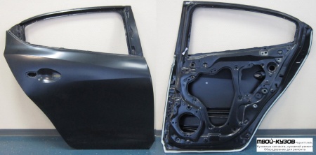 ДВЕРЬ ЗАДНИЙ ПРАВАЯ СТОРОНА (СЕДАН) (КИТАЙ) для Mazda 3 (2013-)