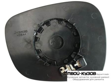 СТЕКЛО ЗЕРКАЛА ПРАВАЯ СТОРОНА ЭЛЕКТР 2 КОНТ С ПОДОГРЕВОМ (ASPHERICAL) (ТАЙВАНЬ) для BMW E84 X1 (2009-)