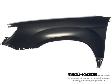 КРЫЛО ПЕРЕДНИЙ ЛЕВАЯ СТОРОНА БЕЗ ОТВ ПОД ПОВТОРИТЕЛЬ (ТАЙВАНЬ) для Subaru FORESTER (1999-2008)