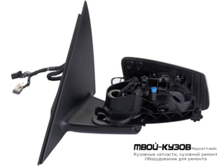 ЗЕРКАЛО ЛЕВАЯ СТОРОНА ЭЛЕКТР С ПОДОГРЕВОМ АВТОСКЛАДЫВ ПАМЯТЬЮ БЕЗ КРЫШК УКАЗАТЕЛЬ ПОВОРОТА 13 КОНТ (ASPHERICAL) (ТАЙВАНЬ) для Mercedes W204 (2007-)