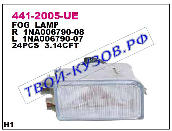 passat фара противотуманная левая (depo) 441-2005L-UE