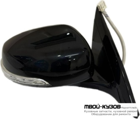 ЗЕРКАЛО ПРАВАЯ СТОРОНА ЭЛЕКТР С ПОДОГРЕВОМ , УКАЗАТЕЛЬ ПОВОРОТА , АВТОСКЛАДЫВ 9 КОНТ (КИТАЙ) для Nissan TEANA (2008-2013)