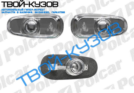 ASTRA 0398- ПОВТОРИТЕЛИ ПОВОРОТА ПРОЗРАЧНЫЕ ЛЕВ+ПРАВ КОМПЛЕКТ ТЮНИНГ