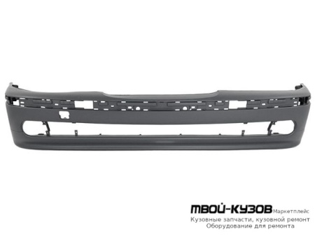 БАМПЕР ПЕРЕДНИЙ ГРУНТ (ТАЙВАНЬ) для BMW E39 (11.1995 - 2003)