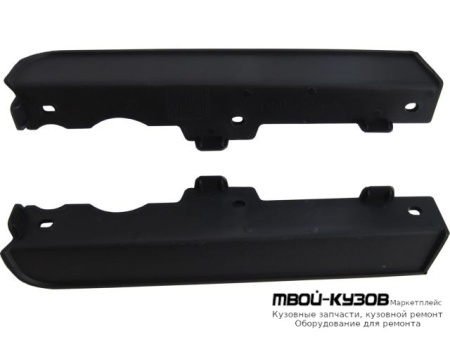 СПОЙЛЕР БАМПЕРА ПЕРЕДНИЙ ЛЕВАЯ + ПРАВАЯ (КОМПЛЕКТ) (ТАЙВАНЬ) для Renault ARKANA (2019-)