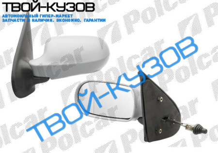 ALBEA/PALIO 01.02-04.06 ЗЕРКАЛО ЛЕВОЕ МЕХАНИКА