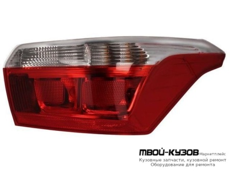 ФОНАРЬ ЗАДНИЙ ВНЕШНИЙ ПРАВАЯ СТОРОНА (КИТАЙ) для Citroen C-ELYSEE (2013-)