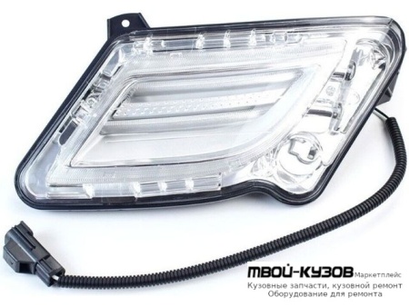 ФОНАРЬ ГАБАРИТНЫЙ ПРАВАЯ СТОРОНА В ПЕРЕД БАМПЕР ДИОД (DEPO) для Volvo S60 (2010-)