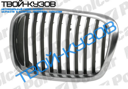 5 E39 00- РЕШЕТКА В КАПОТЕ правая сторона (ВИД М5) ХРОМ-ЧЕРНЫЙ