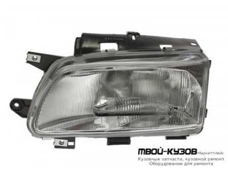 ФАРА ЛЕВАЯ СТОРОНА ПОД КОРРЕКТОР (DEPO) для Citroen BERLINGO / PEUGEOT PARTNER (10.1996 - 12.2002)