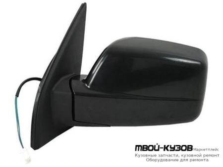 ЗЕРКАЛО ЛЕВАЯ СТОРОНА ЭЛЕКТР БЕЗ ПОДОГРЕВОМ (CONVEX) (ТАЙВАНЬ) для Nissan X-TRAIL (06.2001-)