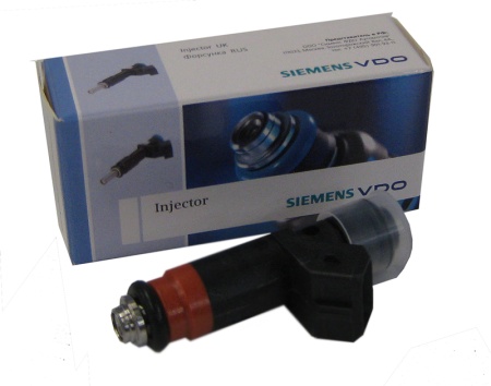Форсунка инжекторная ВАЗ дв.1,6/1,7 8 кл. DEKA оранжевая (Siemens) 20734